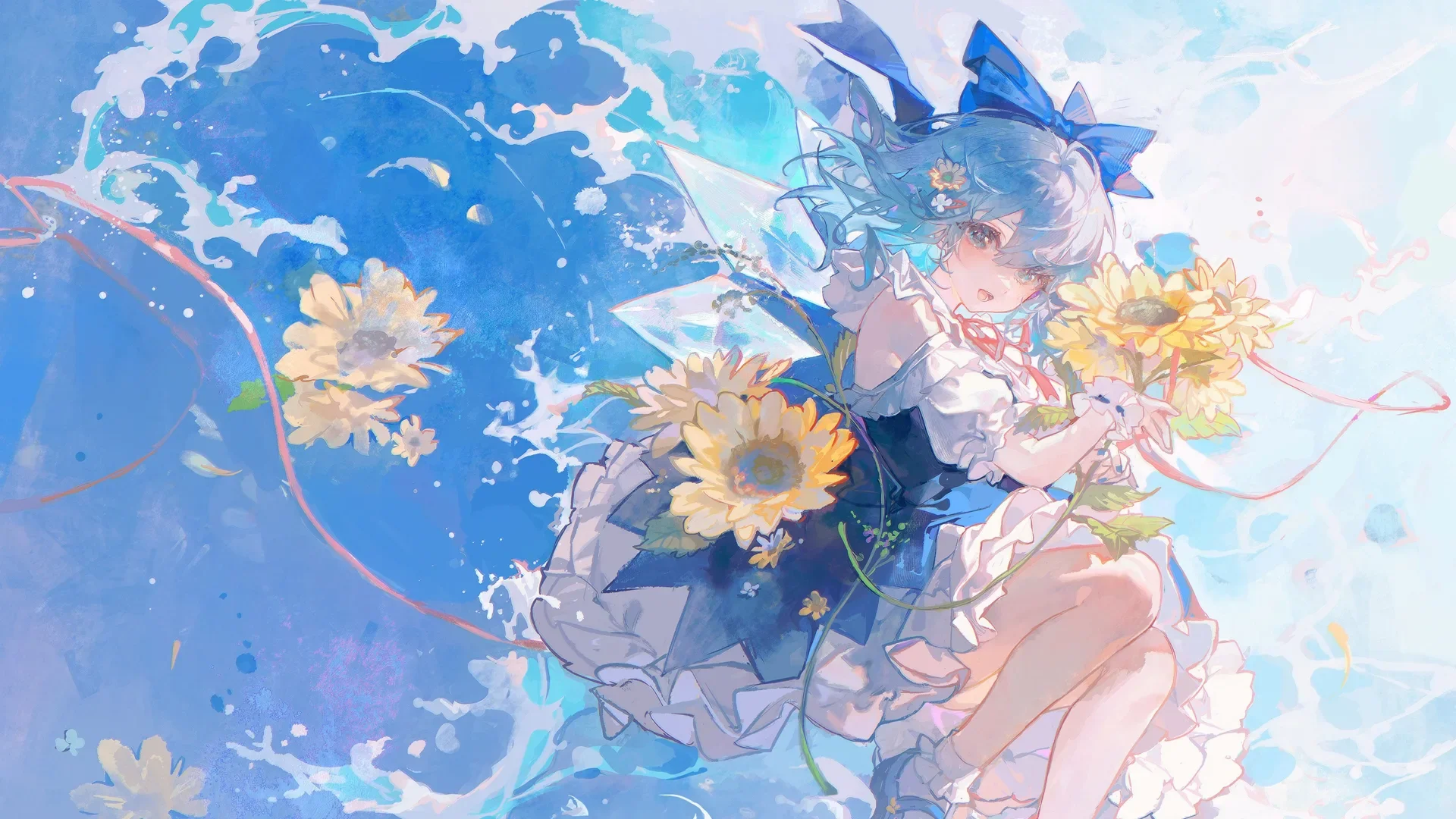 Desktop background image of the blog
